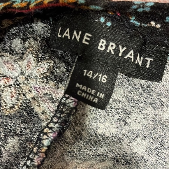 EUC Lane Bryant women’s paisley tunic blouse 14/16​ - Picture 4 of 6